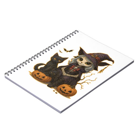 Caderno (Notebook) Bruxa dos Gatos ノートブック (左側)