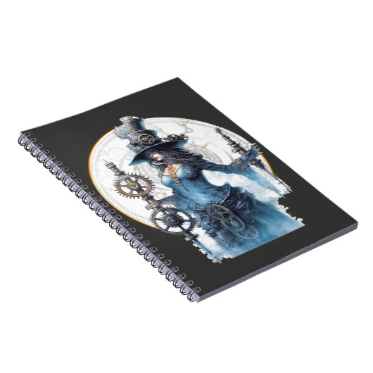 Caderno (Notebook) Evocação Steampunk ノートブック (右側)