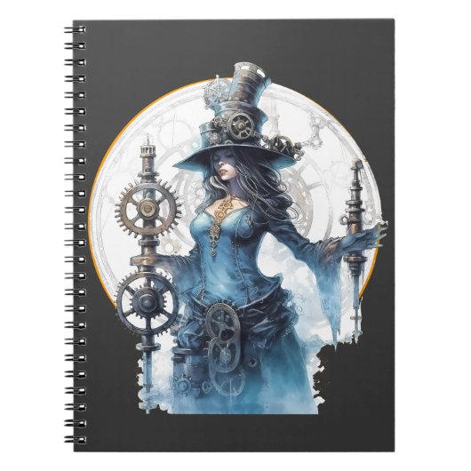 Caderno (Notebook) Evocação Steampunk ノートブック (正面)