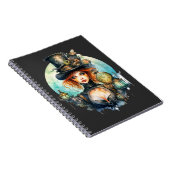 Caderno (Notebook) Olhar do Tempo Steampunk ノートブック (右側)
