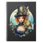 Caderno (Notebook) Olhar do Tempo Steampunk ノートブック (正面)