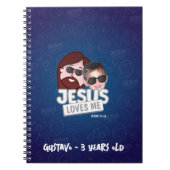 Caderno personalizado com a foto da criansa ノートブック (正面)