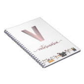 Caderno profissão veterinária ノートブック (右側)