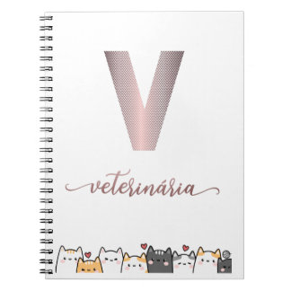 Caderno profissão veterinária ノートブック