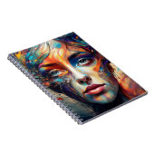 Caderno rosto ノートブック (右側)