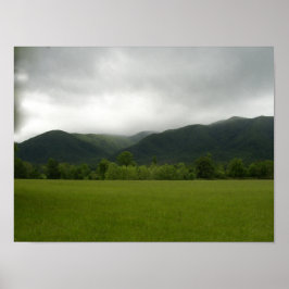 Cades Cove, 素晴らしSmoky Mountains NP, TN ポスター