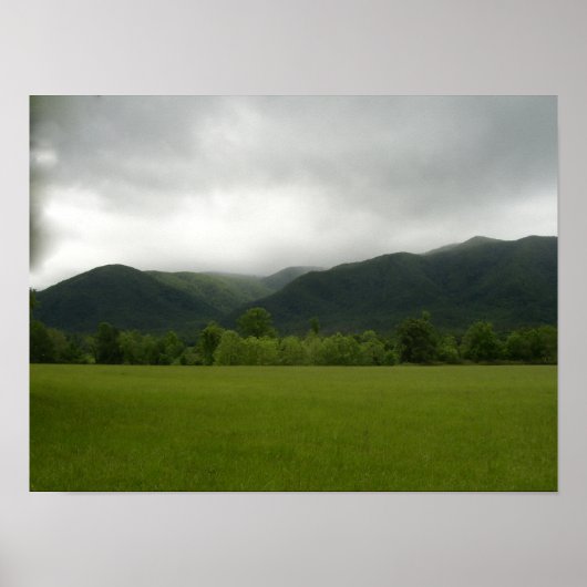 Cades Cove, 素晴らしSmoky Mountains NP, TN ポスター (正面)