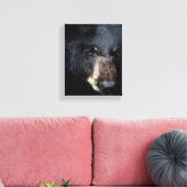 Cades Cove Black Bear Canvas Print キャンバスプリント (インサイチュ (リビング))