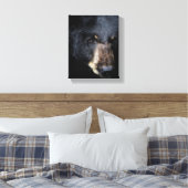 Cades Cove Black Bear Canvas Print キャンバスプリント (インサイチュ (寝室))