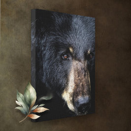 Cades Cove Black Bear Canvas Print キャンバスプリント