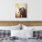Cades Cove Buck Canvas Print キャンバスプリント (インサイチュ (寝室))