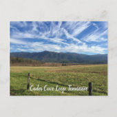 Cades Cove Loop, TN - Open Field View ポストカード (正面)