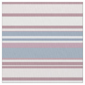 Cadet Grey and Desaturated Rose Stripes ファブリック (クローズアップ)