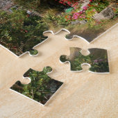 Cadgwithコーンウォールの写真のコテージ ジグソーパズル (側面)