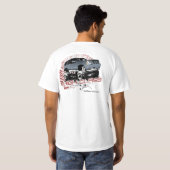 cadillac1、duskTILdawncustoms.com Tシャツ (裏面フル)