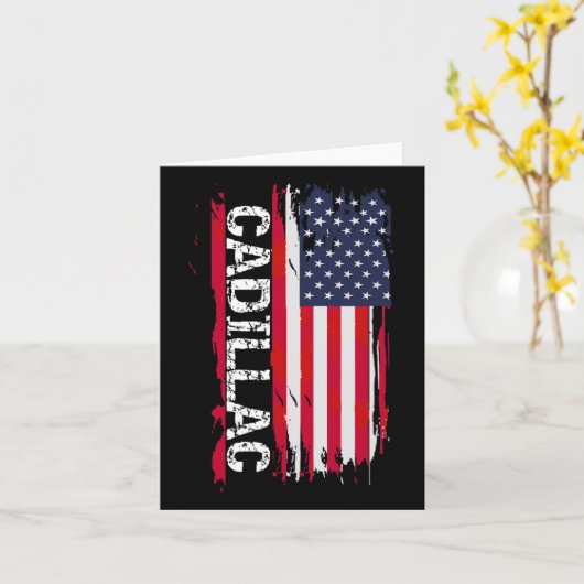 Cadillac City カード (黄色い花)