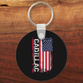 Cadillac City  キーホルダー (正面)