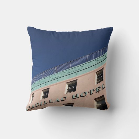 CADILLAC HOTEL BUILDING クッション (裏面)