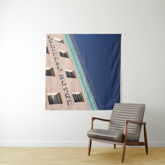 CADILLAC HOTEL BUILDING タペストリー (インサイチュ(横))