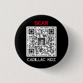 Cadillac Kidz Qコードボタン#1 缶バッジ