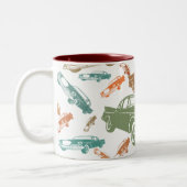 Cadillacsのマグについて熱狂する ツートーンマグカップ (左)