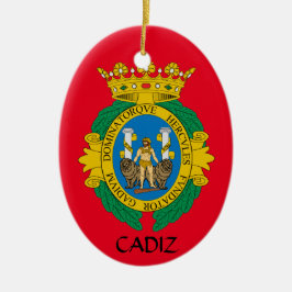 Cadiz*のスペインのクリスマスのオーナメント セラミックオーナメント