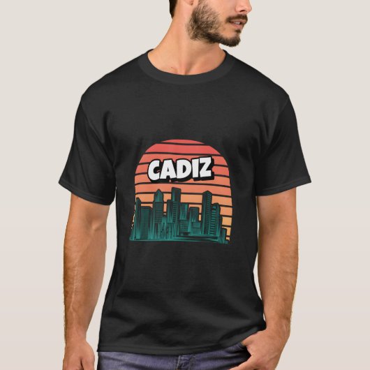 Cadiz Spain Gaditano Traveling Traveler Tシャツ (正面)