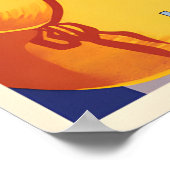 Cadiz Spain Travel Poster Vintage Andalusia Wall ポスター (角)