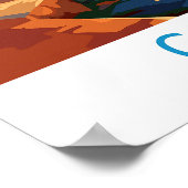 Cadiz Travel Print Wall Art Cadiz Wall Hanging Hom ポスター (角)