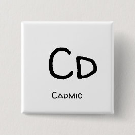 Cadmio - Cd 缶バッジ