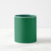 Cadmium green (solid color)  マグカップ (中央)