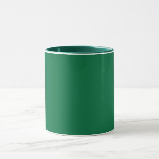 Cadmium green (solid color)  マグカップ (中央)