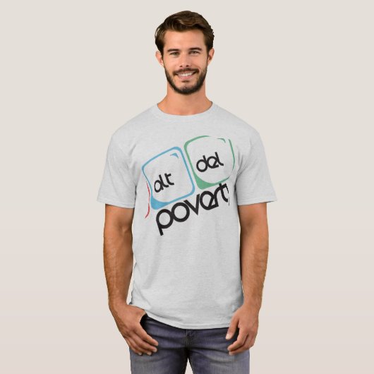 CADPの大きいロゴ2018年 Tシャツ (正面フル)