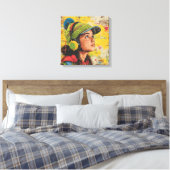 Cadre art abstrait  キャンバスプリント (インサイチュ (寝室))