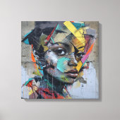 Cadre art abstrait キャンバスプリント (正面)