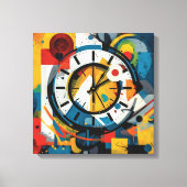 Cadre art abstrait キャンバスプリント (正面)