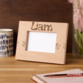 Cadre Photo à Poser "Liam" – Décoration Chambre レーザー彫刻フレーム (左)