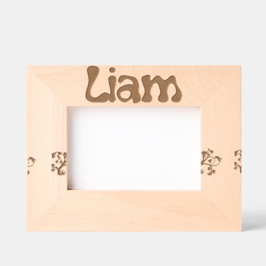 Cadre Photo à Poser "Liam" – Décoration Chambre レーザー彫刻フレーム (正面)