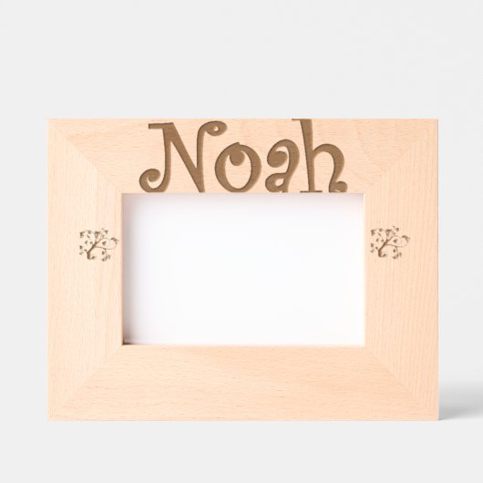 Cadre Photo à Poser "Noah" – Décoration Chambre レーザー彫刻フレーム (正面)