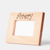 Cadre Photo Bébé Garçon "Avery" – Décoration レーザー彫刻フレーム (左)