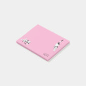 cadstudiosのピンクの猫 ポストイット (アングル)