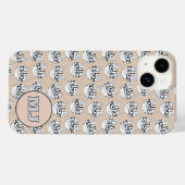Cadstudiosの猫たち 2.0 - ベージュ iPhone/iPadケース Case-Mate iPhoneケース (裏面 (横))