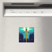 CADUCEUS、金ゴールド鮮やかアメート マグネット (インサイチュ (食洗機))