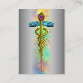 CADUCEUS,,鮮やかアメジスト 名刺 (裏面)