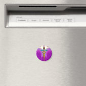 CADUCEUS 、鮮やか金ゴールドアメジスト マグネット (インサイチュ (食洗機))