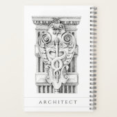 CADUCEUS 5.5x8.5スパイラルノートブック ノートブック (裏面)