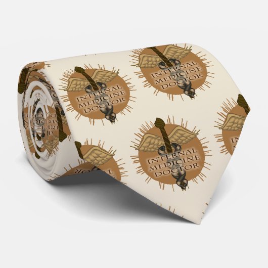 Caduceus Internal Medical Doctor ネクタイ (ロール)