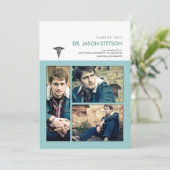 Caduceus Medical Graduationの枠に入っている 招待状 (スタンド正面)