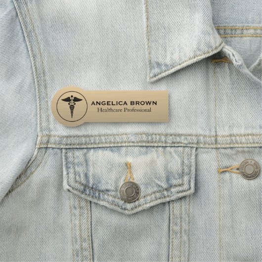 Cadues記モダン号医療医療の名前タグ 名札 (インサイチュ)