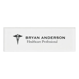 Cadues Symbol Medical Healthcare Nameタグ 名札